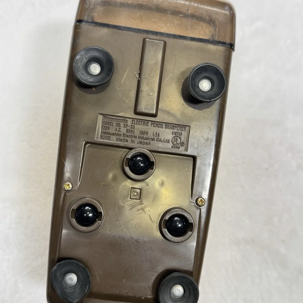 Vintage Panasonic KP-33 Electric Pencil Sharpener Auto-Stop